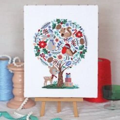 Hello Deer Cross Stitch Kit