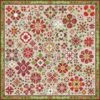 Flower-a-Day Cross Stitch Pattern - Red