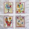 Twelve Days Of Christmas Cross Stitch Ornaments Pattern