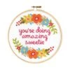 Sweetie Cross Stitch Kit -Olympus Handmade Store 1554832337