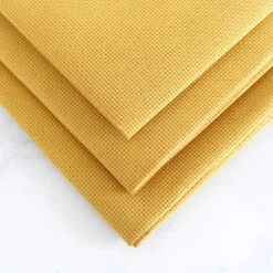 18-count Aida Cross Stitch Fabric - Curry