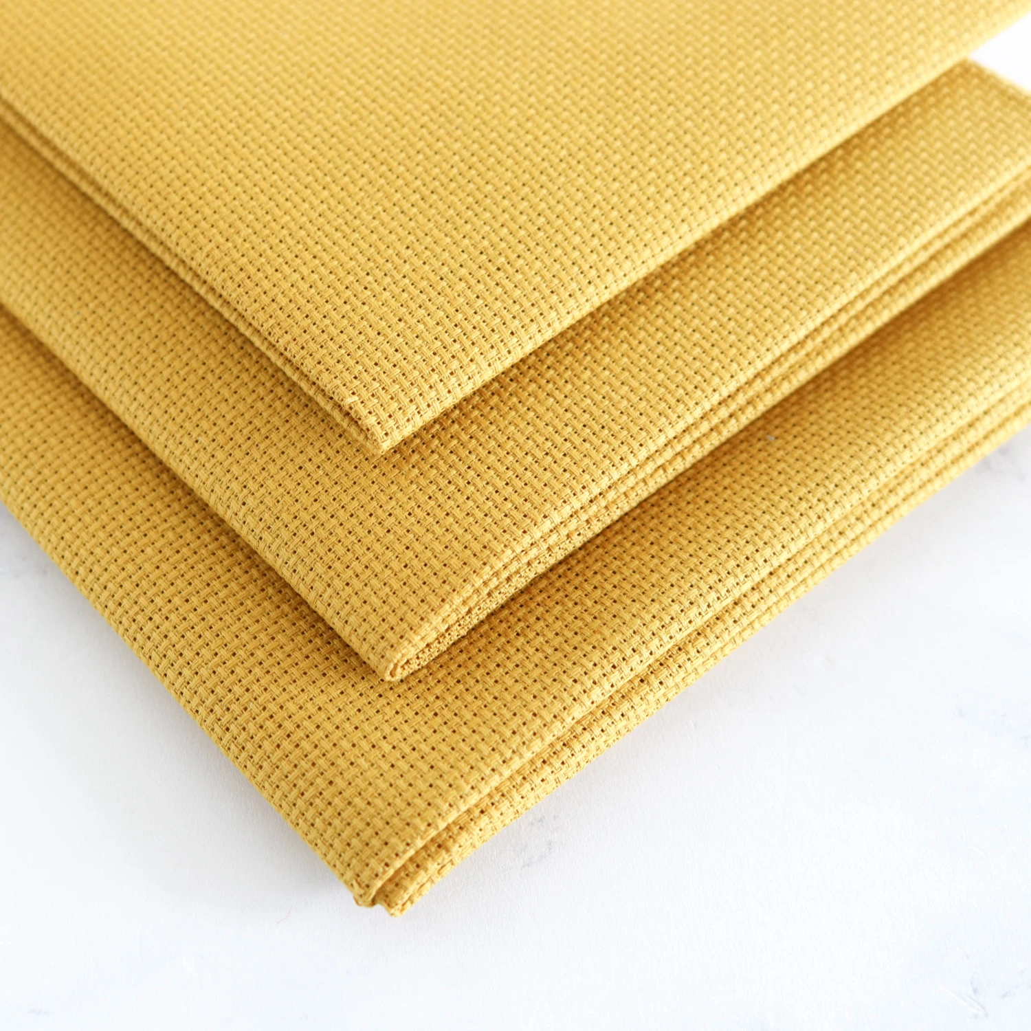 18-count Aida Cross Stitch Fabric - Curry 4 18-count Aida Cross Stitch Fabric - Curry - Image 2