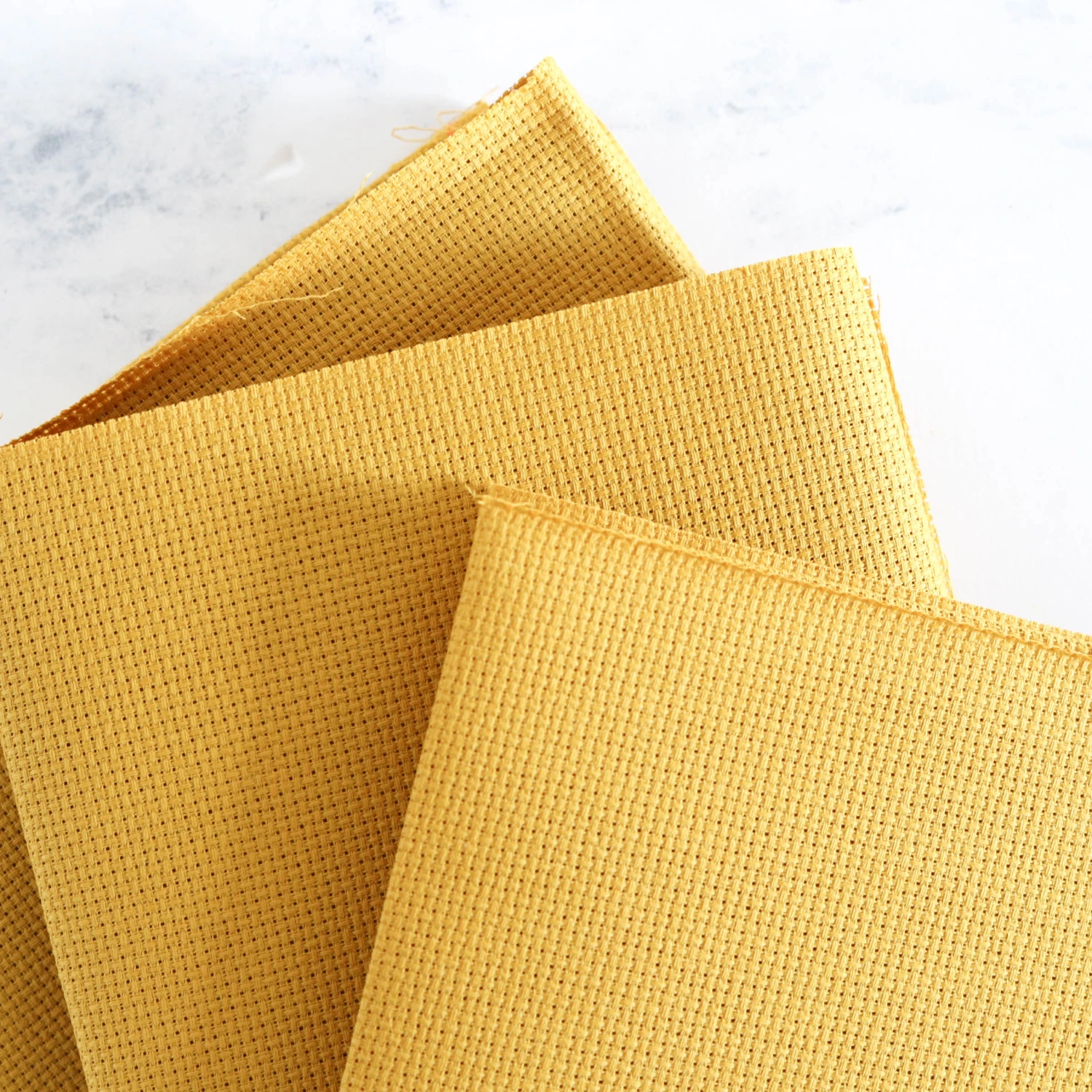 18-count Aida Cross Stitch Fabric - Curry 5 18-count Aida Cross Stitch Fabric - Curry - Image 3