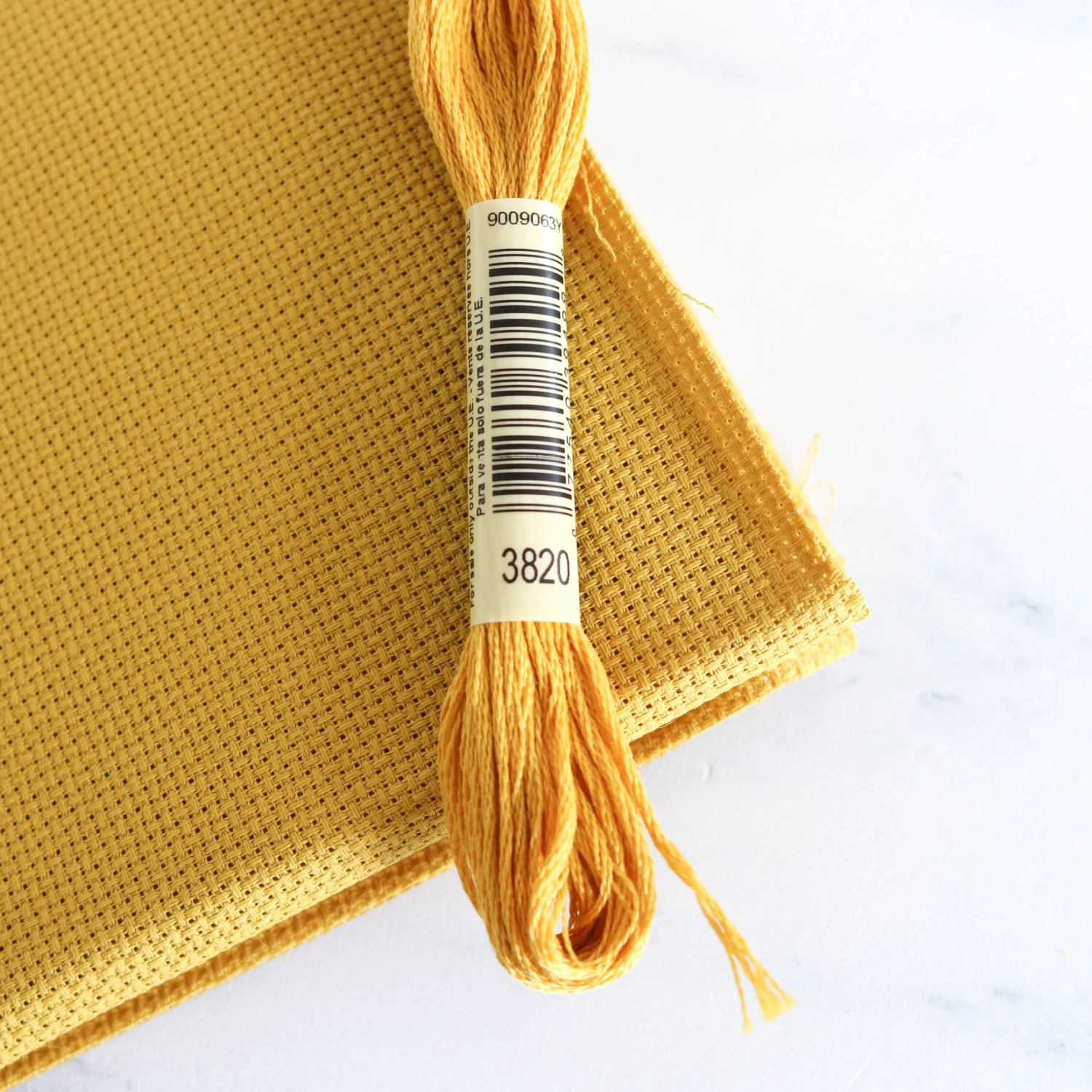 18-count Aida Cross Stitch Fabric - Curry 7 18-count Aida Cross Stitch Fabric - Curry - Image 5