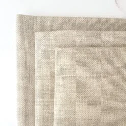 Cashel Raw Natural Linen Fabric - 28 Count