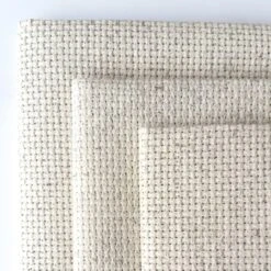 Lite Oatmeal Fiddler's Cloth Aida Cross Stitch Fabric -Olympus Handmade Store 20170507 fiddlers cloth 14ct lite oatmeal 2