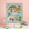 How Does Your Garden Grow Cross Stitch Kit -Olympus Handmade Store 20f589292309e29f0ecd05f3b5549e7b520c16cdb5496b4e526c33fe9d6a3ad9
