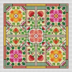 Pocketful Of Posies Cross Stitch Pattern