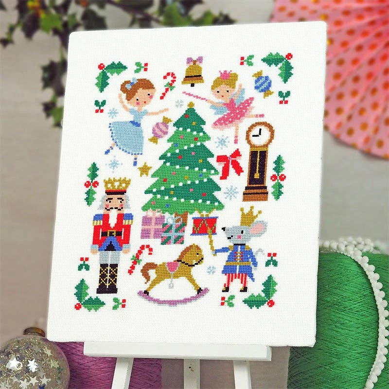 Lucky Nutcracker Christmas Cross Stitch Kit 3 Lucky Nutcracker Christmas Cross Stitch Kit