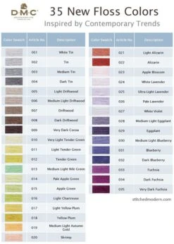 DMC Embroidery Floss Collection - 35 New Colors 7 DMC Embroidery Floss Collection - 35 New Colors -Olympus Handmade Store 35 new dmc colors names embroidery floss 3435d175 07c5 44a8 a46c 0f38c8cd7f18