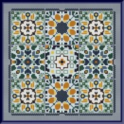 Sidewalk Cafe Cross Stitch Pattern