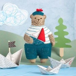Felt Craft Mini Kit - Marcel The Sailor Bear