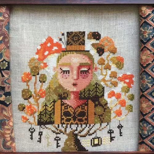 Mushroom Dreams Cross Stitch Pattern 3 Mushroom Dreams Cross Stitch Pattern