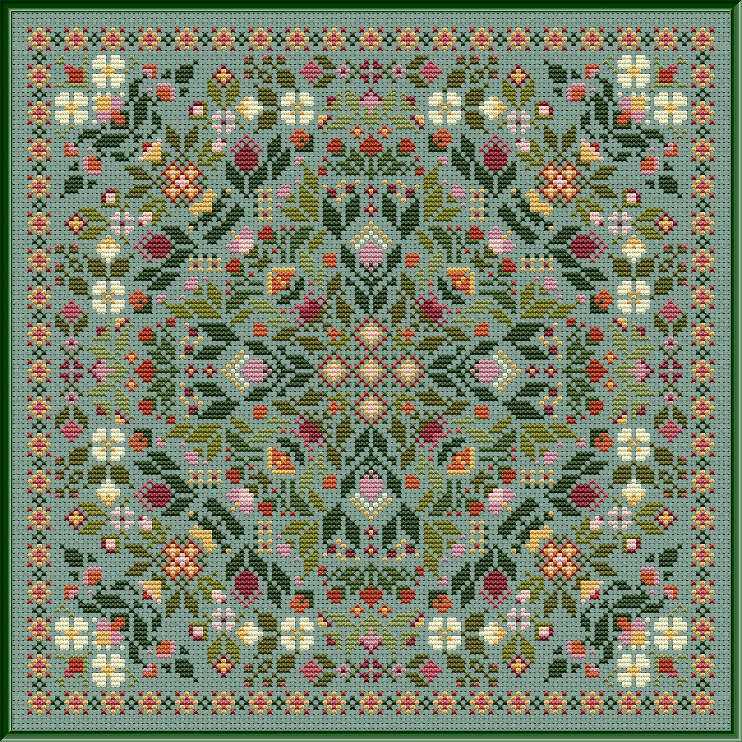 Little Garden Cross Stitch Pattern 3 Little Garden Cross Stitch Pattern