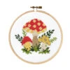 Mushroom Cross Stitch Kit -Olympus Handmade Store 47b83ac9afe59fffe740ee333b9a0241935825b2bc799e4f1b4467ec089c3860