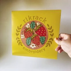 Strawberries Hand Embroidery Kit 10 Strawberries Hand Embroidery Kit -Olympus Handmade Store 4af945c3a17591d306a9f42d5e02add76949facb1dd21a0005f5f61a42e7acab
