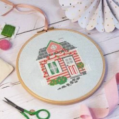 Mulberry Cottage Cross Stitch Kit