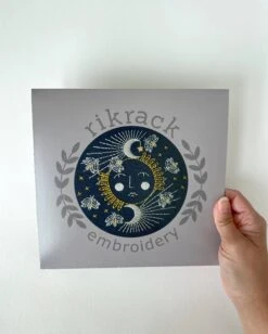 Moonglow Hand Embroidery Kit -Olympus Handmade Store 4e5100b790b20c28b42b1df41068da5922470787af08128d3de7ac0904e337a5