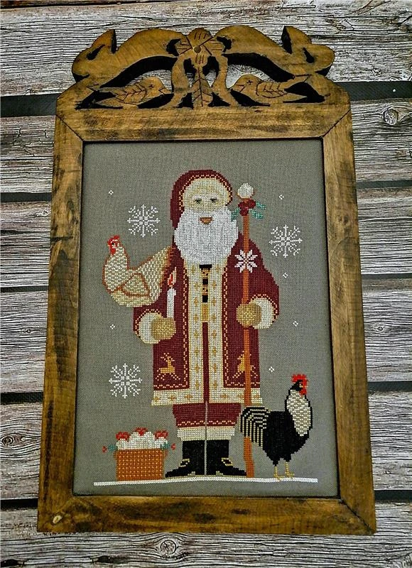 Twin Peak Santa Cross Stitch Pattern - 2024 4 Twin Peak Santa Cross Stitch Pattern - 2024 - Image 2