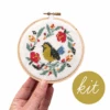 Summer Bird Cross Stitch Kit 1 Summer Bird Cross Stitch Kit -Olympus Handmade Store 580e34eacc7afd50fc46e4d1cda9b08dc09e1408c533d74d489cad5f7d6fc32c