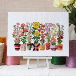Bloom And Grow Cross Stitch Kit