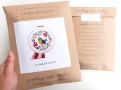 Summer Bird Cross Stitch Kit -Olympus Handmade Store 64c57e95dcaf8672145b053f4d94c641dd6739c0c2570b24fd29cf49d3e74283