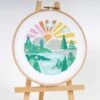 Wandering Peaks Cross Stitch Kit -Olympus Handmade Store 700653169bdcb0d2407632c89bf583508dea781996b2bc7f5a73f04911f6bb88