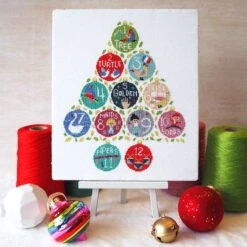 12 Days Of Stitchmas Cross Stitch Kit