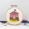 Mini Cross Stitch Kit - Beach Hut 2 Mini Cross Stitch Kit - Beach Hut -Olympus Handmade Store 8cd8d352576edb2dff461959aac2c499ab3ab361fd2c94dd6ece482ed26145ab