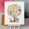 Hello Petal Cross Stitch Kit -Olympus Handmade Store 90e8d484b7a34d9d9e217774524e43fe04c6abbd7da1124b6c142de8ff6f46cb