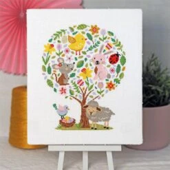 Hello Petal Cross Stitch Kit