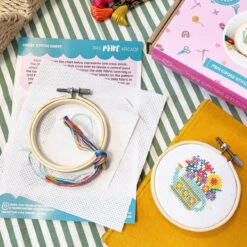 Mini Cross Stitch Kit - Watering Can 8 Mini Cross Stitch Kit - Watering Can -Olympus Handmade Store 9df04b95f54b90390ddde939c16969290121c72a392c6f597bb5c346f2c1c221