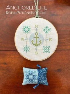 Anchored Life Cross Stitch Pattern -Olympus Handmade Store AnchoredLife 9811copy