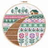 Flower Farm Cross Stitch Pattern -Olympus Handmade Store FlowerFarm1
