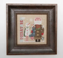 Wee Santa Cross Stitch Pattern - 2024 -Olympus Handmade Store HINH7 4 24 2 1