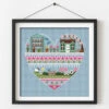 Heart Of Spring Cross Stitch Pattern -Olympus Handmade Store HeartOfSpring