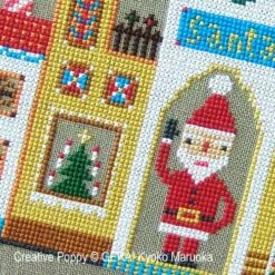 Santa's House Cross Stitch Pattern -Olympus Handmade Store I br GER000 PRT GER000 PRT 1 5
