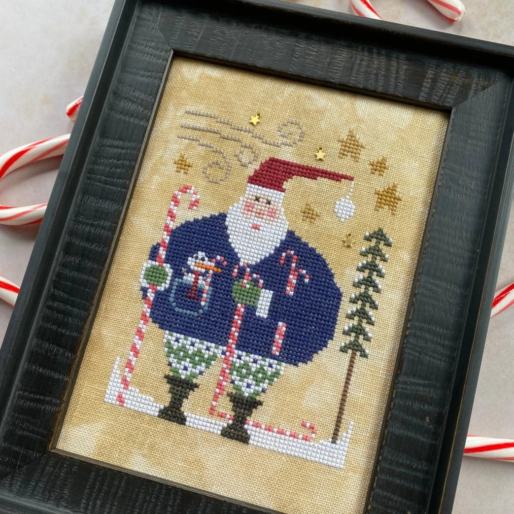 Wee Santa Cross Stitch Pattern - 2020 3 Wee Santa Cross Stitch Pattern - 2020