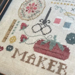 Maker Doodles Cross Stitch Pattern -Olympus Handmade Store IMG 4692