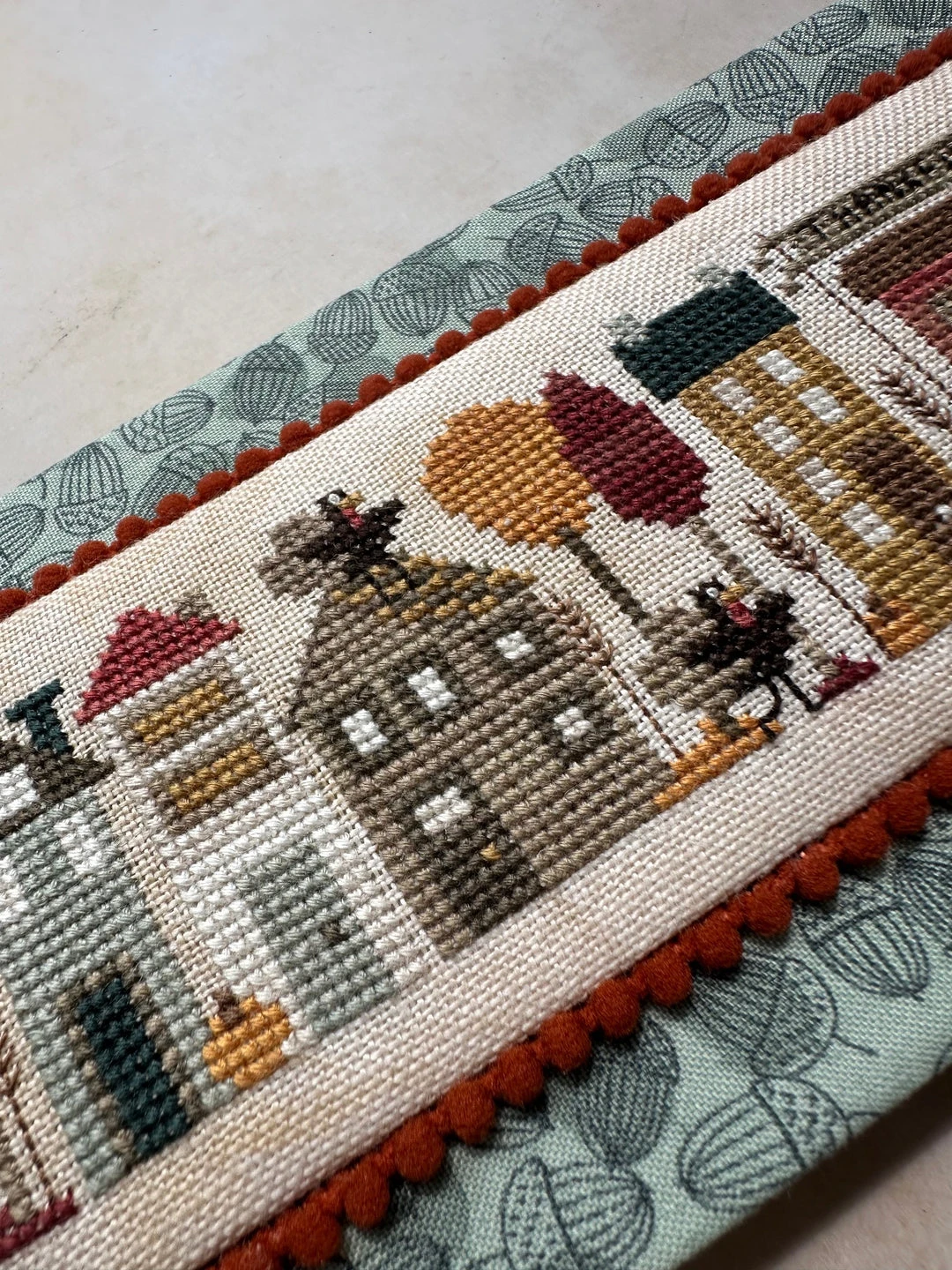 Tiny Town Cross Stitch Pattern - Thankful 4 Tiny Town Cross Stitch Pattern - Thankful - Image 2