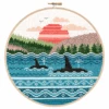 Orca Bay Cross Stitch Pattern 2 Orca Bay Cross Stitch Pattern -Olympus Handmade Store OrcaBay1