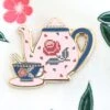 Roses Tea Set Needle Minder -Olympus Handmade Store RosesTeaSetNeedleMinder5