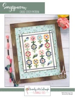 Song Sparrow Cross Stitch Pattern -Olympus Handmade Store SongsparrowCrossStitchBookletFinal Page 1