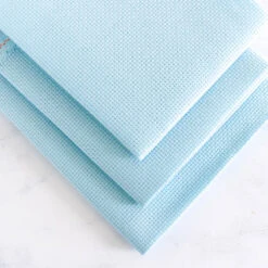 Aqua Aida Cross Stitch Fabric - 14 Count
