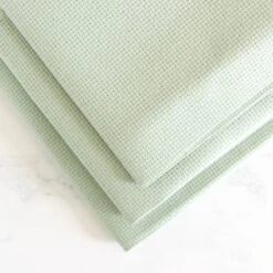 Celadon Aida Cross Stitch Fabric