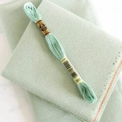 Celadon Aida Cross Stitch Fabric -Olympus Handmade Store aida cloth cross stitch fabric celadon 4