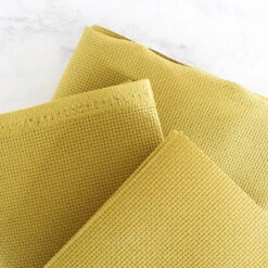 Riviera Olive Aida Cross Stitch Fabric - 14 Count -Olympus Handmade Store aida cloth cross stitch fabric riviera olive 3