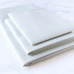 Mystic Gray Aida Cross Stitch Fabric -Olympus Handmade Store aida fabric cross stitch 14 count confederate gray 2