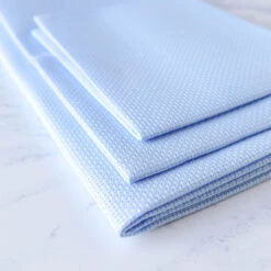Light Blue Aida Cross Stitch Fabric - 14 Count -Olympus Handmade Store aida fabric cross stitch 14 count light blue 2