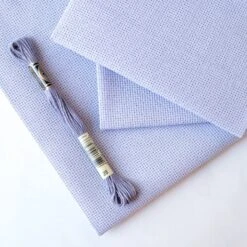 Peaceful Purple Aida Cross Stitch Fabric - 14 Count -Olympus Handmade Store aida fabric peaceful purple 14 count 3